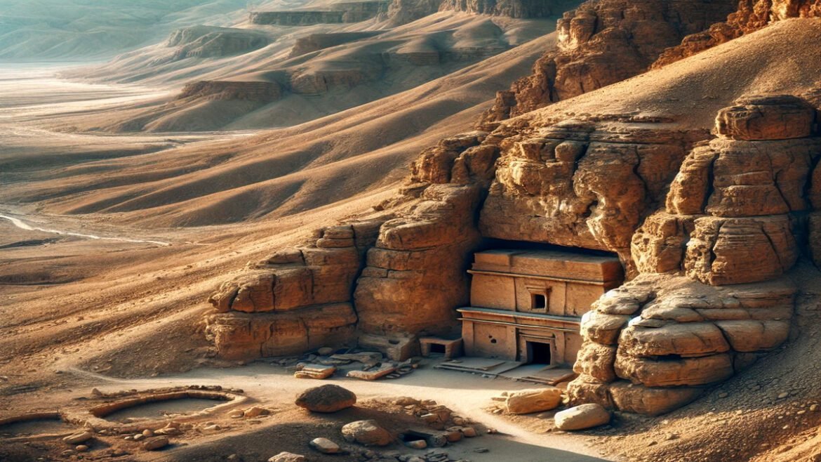 The cliffs and caves of Qumran, near the Dead Sea, where the Dead Sea Scrolls were hidden for nearly 2,000 years.